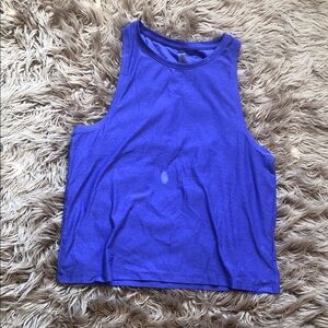 Beyond Yoga Vibrant Purple Muscle Tee